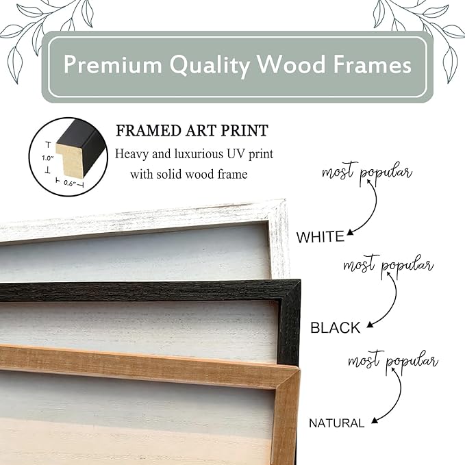 Foutcheou Family is Everything Wall Decor Sign 32"×12" for Family Living Room Large Wood Framed Wall Art Hanging Decoration (Black)