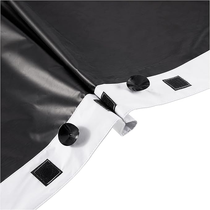 Amazon Basics Portable Blackout Curtain Shade with Suction Cups, 50"W x 78"L, 1 Pack, White