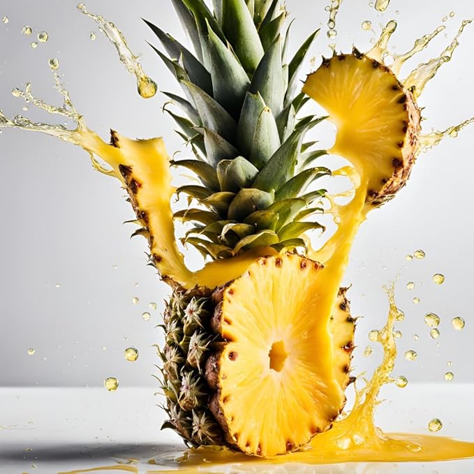 1OAK Soy Wax Scented Candles (Pineapple) - Pineapple Candle - Soy Candles for Home Scented - Tropical Candle - Hand-Poured (7oz.)