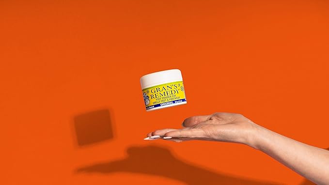 Gran's Remedy Shoe Deodorizer and Foot Powder for Smelly Feet - Effective Shoe Odor Eliminator in Travel Size - Absorbs Sweat and Moisture for Shoes and Feet - Unscented