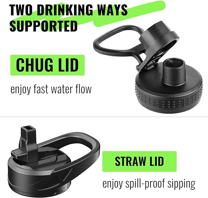 64 oz Glass Water Bottle With Straw and Handle, Half Gallon Sports Motivational Water Jug Flask with Silicone Sleeve, Large Water Cup with Time Marker for Travel, Gym, Army Green