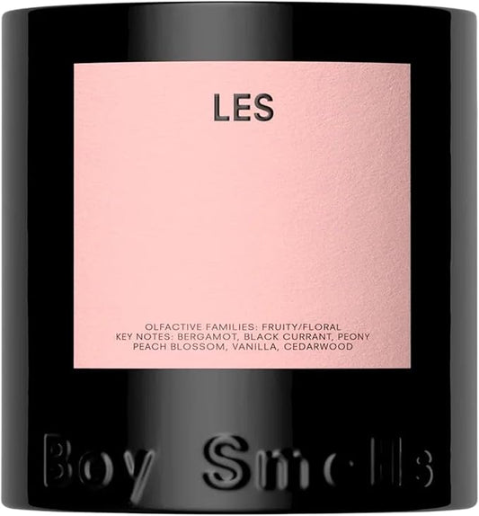 Boy Smells Les Scented Candle for Men and Women, Coconut, Beeswax, & Soy Candle Blend, Aromatherapy Candles for Home, 8.5 oz Jar, 50 Hour Burn