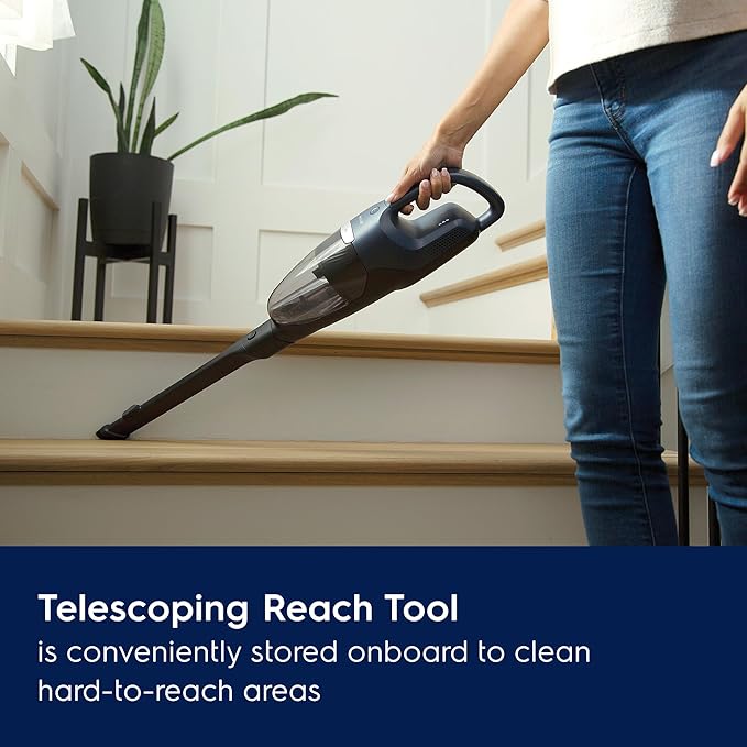 Electrolux WellQ7 Pet Cordless 2-in-1 Vacuum Cleaner with Motorized PetPro+ Nozzle for Easy Pet Hair Removal, 50-Minute Run Time, 2 Power Modes, Indigo Blue