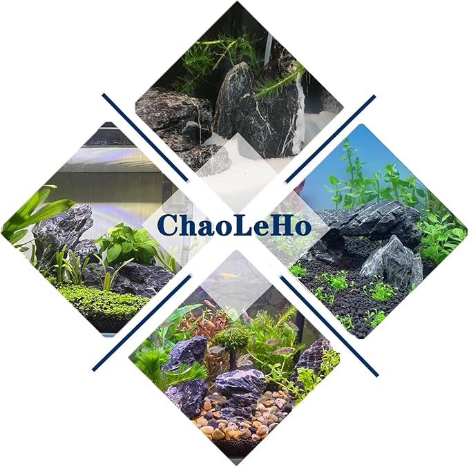 Aquarium Rocks Seiryu Stones Natural Hardscape Stone for Aquariums, Fish Tanks, Bonsai, Terrariums, Wargaming Dioramas, Indoor or Outdoor Gardens-5Lb(2-6 Inch)