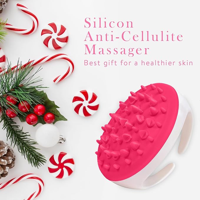 Anti Cellulite Massager Roller - Anticellulite Fascia Blaster for Cellulite Remover - Improves Blood Flow Use Cellulite Brush & Cellulite Roller with Cream or Oil for Cellulite Treatment