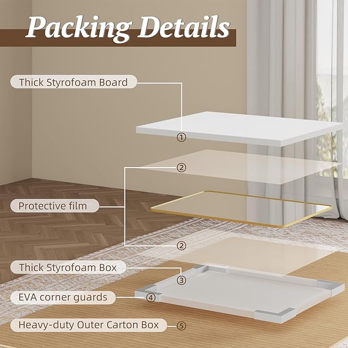 Bathroom Mirror 60" x 36", Large Rectangle Wall Mirror, Gold Metal Frame Wall Mounted Mirrors for Bathroom, Vanity, Bedroom, Entryway Decor(Horizontal/Vertical)