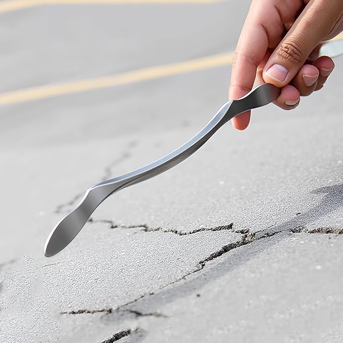 BYYDDIY Stainless Steel Gua Sha Muscle Scraper Scraping Massage Tool,IASTM Tools, Great Soft Tissue Physical Therapy Used for Back, Legs, Arms,Neck (L-bar)