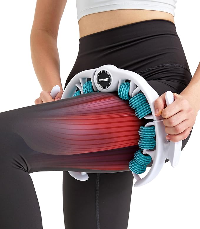 Cellulite massage tool | 360°removable cellulite remover for legs & Lymphatic Drainage Massager | Fascia Blaster for Contoured & Smoother Skin,Tool for Sore Arms, Legs, Stomach & ButtocksGreen