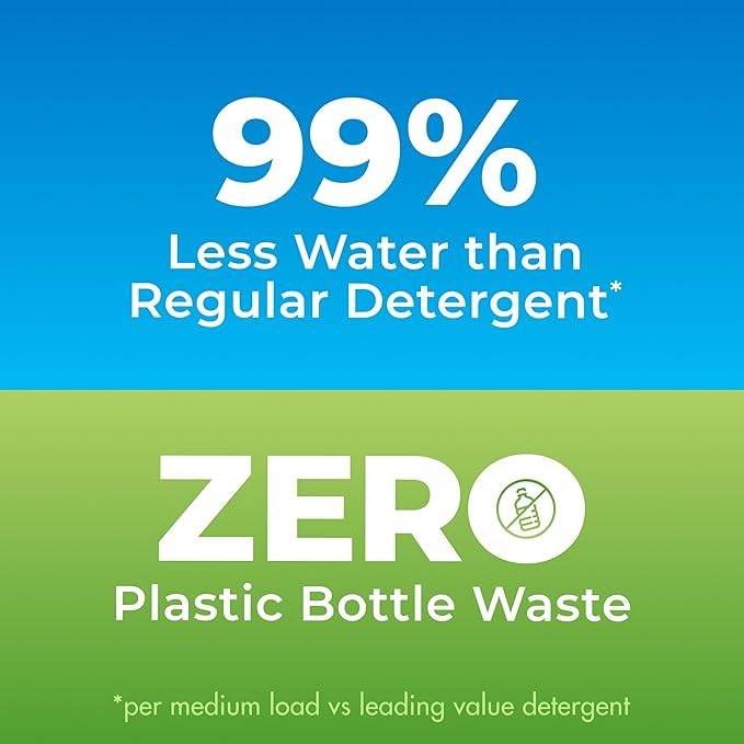 Arm & Hammer Power Sheets Laundry Detergent, Fresh Linen 50ct, up to 100 Small Loads (Packaging may vary)