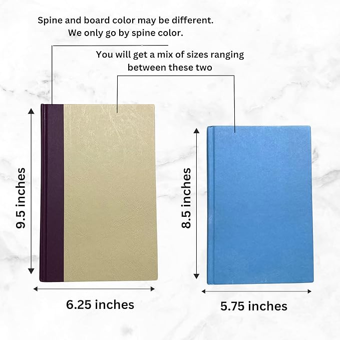 Curated Decorative Books Hardcover Décor Books for Home Décor, Choose Color, Interior Design, Office, Wedding Display, Instant Library, or Staging (Half Foot, White/Creme)