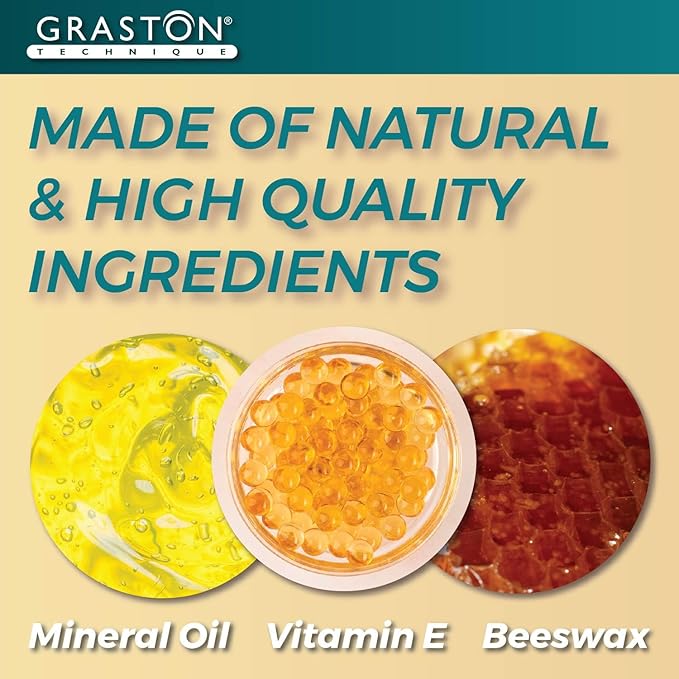 Graston Technique Vitamin E Enriched Emollient - 4oz Jar, Ideal for IASTM Lotion & Massage Therapy Cream, Perfect Vitamin E Cream for Massage and Physical Therapy, 6-Pack