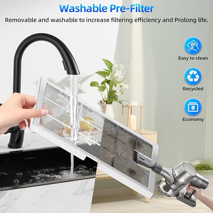 Air Purifiers for Home Large Room Up to 2500 Ft² With Double Air Intake,Washable Pre-Filters, AnEgoe Pet Air Purifier for Bedroom With Remote Control,HEPA Air Cleaner for Dust, Pets,White