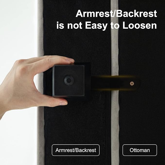 Belffin Modular U Shaped Couch with Storage Seat Reversible Sectional Sofa with Chaise Velvet Grey…