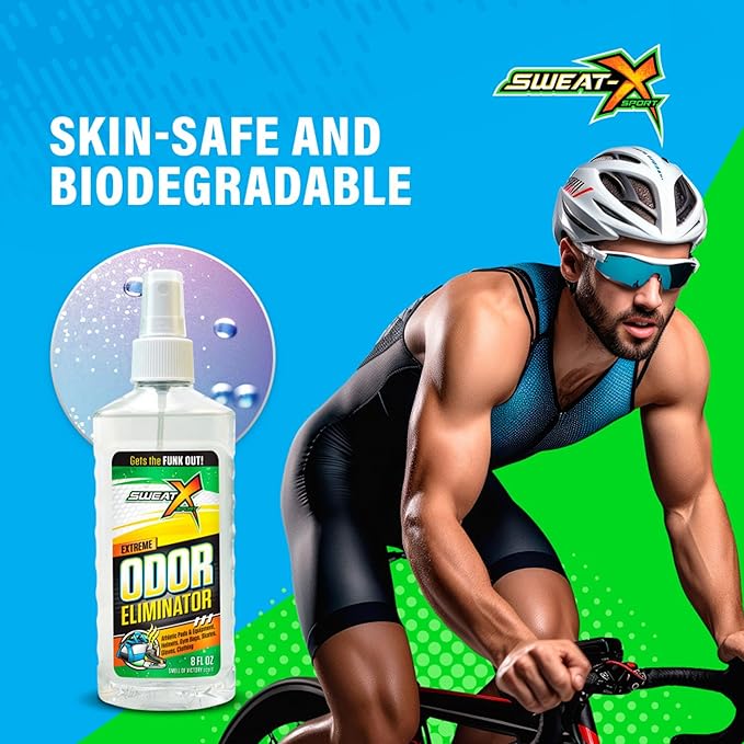 Extreme Odor Spray - Multipurpose No-Wash Deodorizer - Ideal for Shoes and Gym Clothing - Victory Scent (8 Fl Oz) - 6 Pack