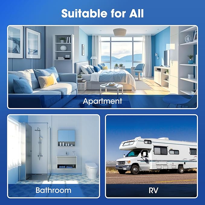 1.0 Cu.ft Portable Washing Machine for Home & Apartment, Full-Automatic Clothes Washer with 6 Water Level & 10 Wash Cycles, Drain Hose Included, White