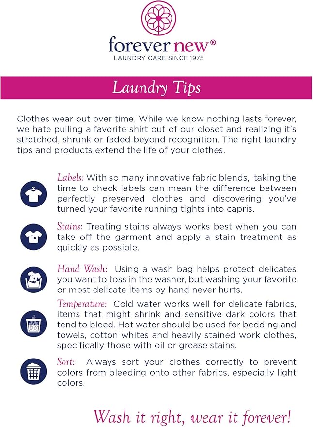 Forever New 4oz Liquid Original Scent Fabric Care Wash - Natural Laundry Detergent