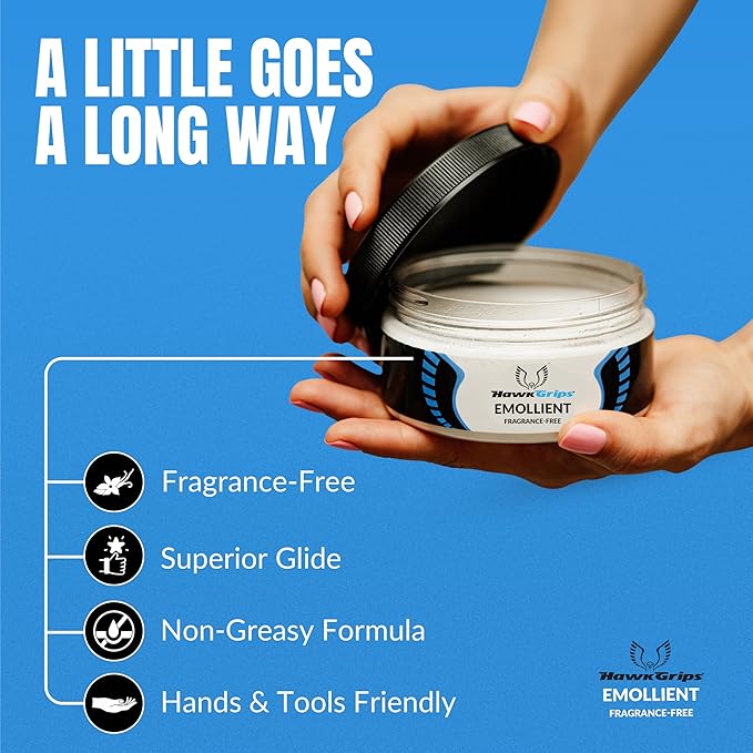 8oz Massage Emollient, Unscented, Emollient for IASTM and Massage, Soft Tissue Mobilization & Lubrication for Massage Therapy, Shea Butter, Oil Based, Vegan, Cream Alternative, Pack of 1