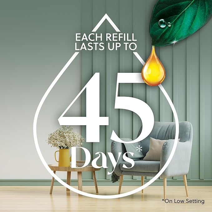 AIR WICK Essential Mist - Starter Kit White Sage & Mahogany, Air Freshener, Essential Oils