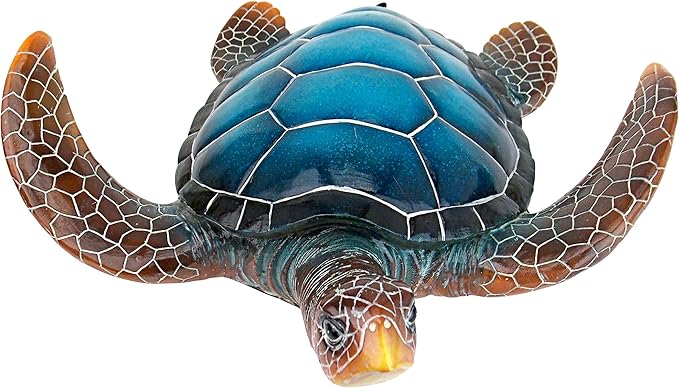 Design Toscano Large Blue SEA Turtle Statue