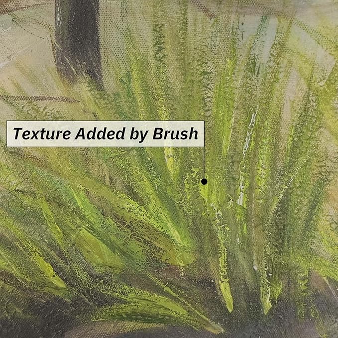 cozy country Ocean Wall Art 36"x24" - Coastal Pictures Beach Canvas Decor - Seashore Artwork Seascape Hand Painting for Bedroom, Sea House