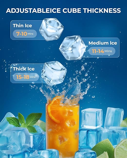 Commercial Ice Maker Machine 400 LBS/24H, Undercounter Large Ice Makers 250 LBS Storage Bin and 156 Ice Trays, Icemaker Machine with Touch Screen, Self-Cleaning for Bar/Cafe/Restaurant