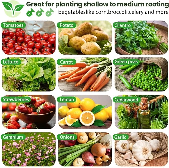 2 Pack Tall Galvanized Raised Garden Bed Outdoor,Metal Garden Bed for Vegetables,Steel Raised Beds for Gardening,Above Ground Garden Box for Flower-37x20 inch-4MV