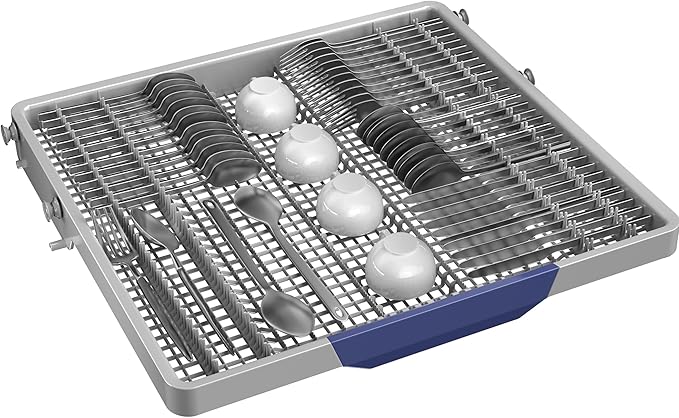 Empava 24 Inch Built-in Dishwasher, Stainless Steel Tub, 15 Place Settings 8 Wash Cycles, 3 Racks, Dual-Dry System, Top Control, 45 dB Ultra Quiet, Energy Star & UL Certified