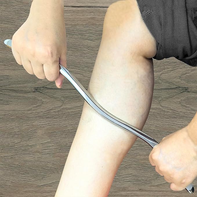 BYYDDIY Stainless Steel Gua Sha Muscle Scraper Tools Kit, Scraping Massage Tool,Massage Scraper Tools for Physical Therapy (M-SD2)