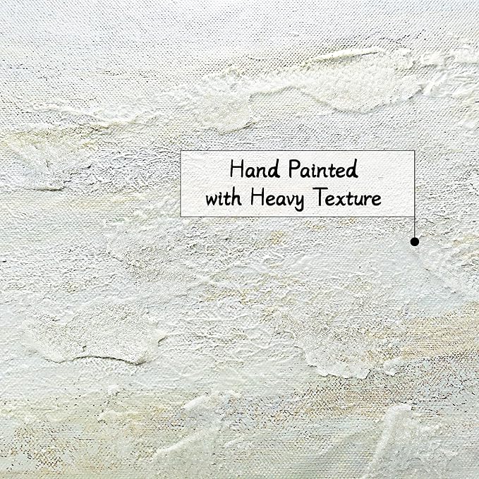 Beach Sea Canvas Wall Art: Coastal Reed Hand Painting Abstract Blue Ocean Sailboat Nautical Picture Modern Seascape Grass Path Artwork Decor for Living Room Bathroom Bedroom