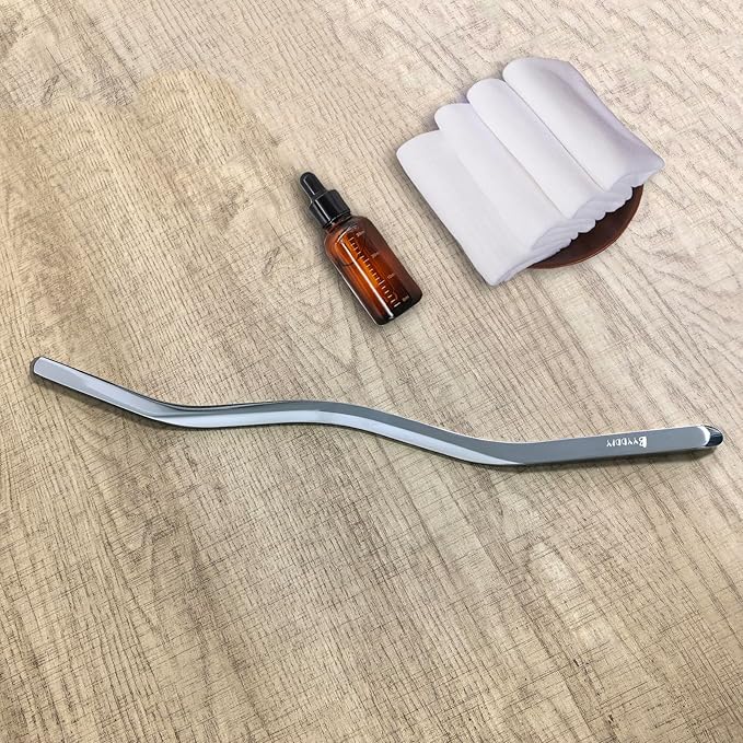 BYYDDIY Stainless Steel Gua Sha Muscle Scraper Tools Kit, Scraping Massage Tool,Massage Scraper Tools for Physical Therapy (M-SD2)